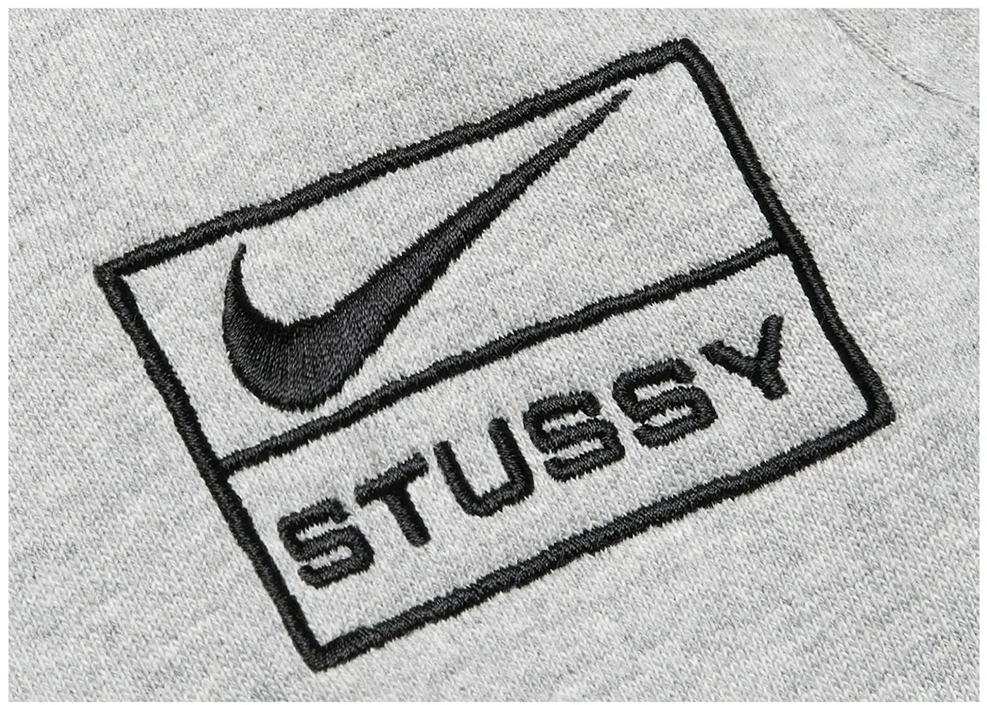 Мужские спортивные штаны из флиса Nike x Stussy, Grey (SS23) — фото 2