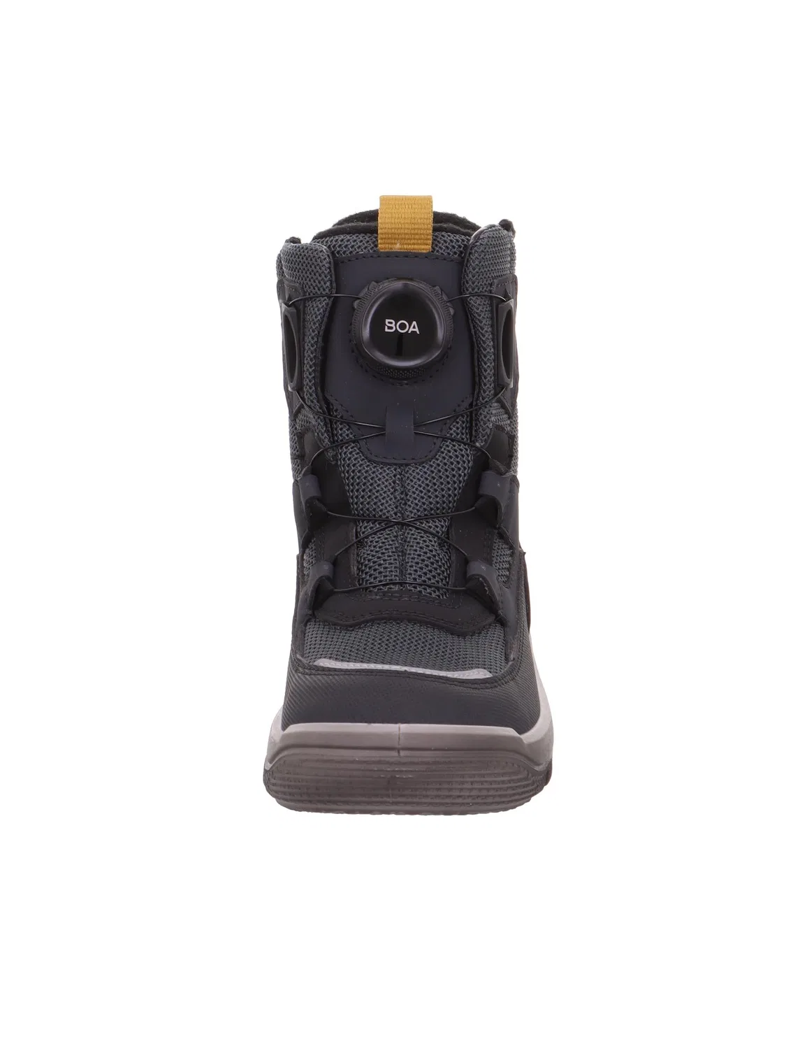 Детские ботинки для мальчиков утепленные Mars Superfit, Black Grey 0040 — фото 2