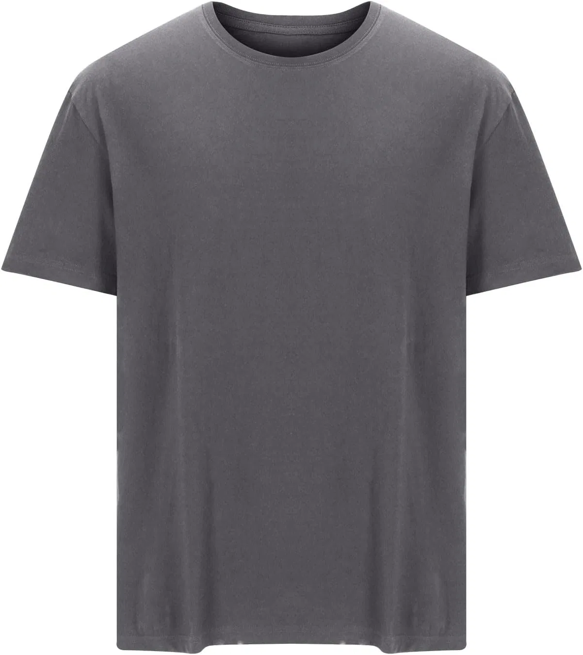 Мужская хлопковая футболка с влагоотводящими свойствами Oversized, Gray