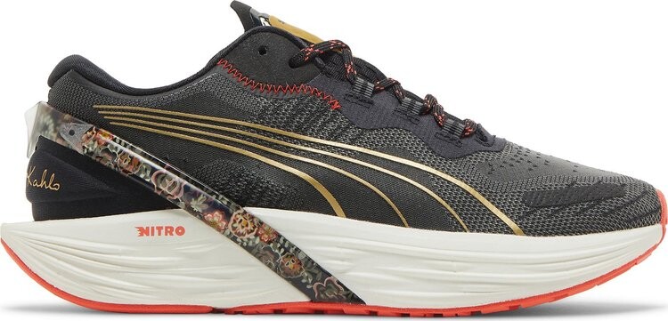 

Кроссовки Puma Frida Kahlo x Wmns Run XX Nitro Floral - Black, черный