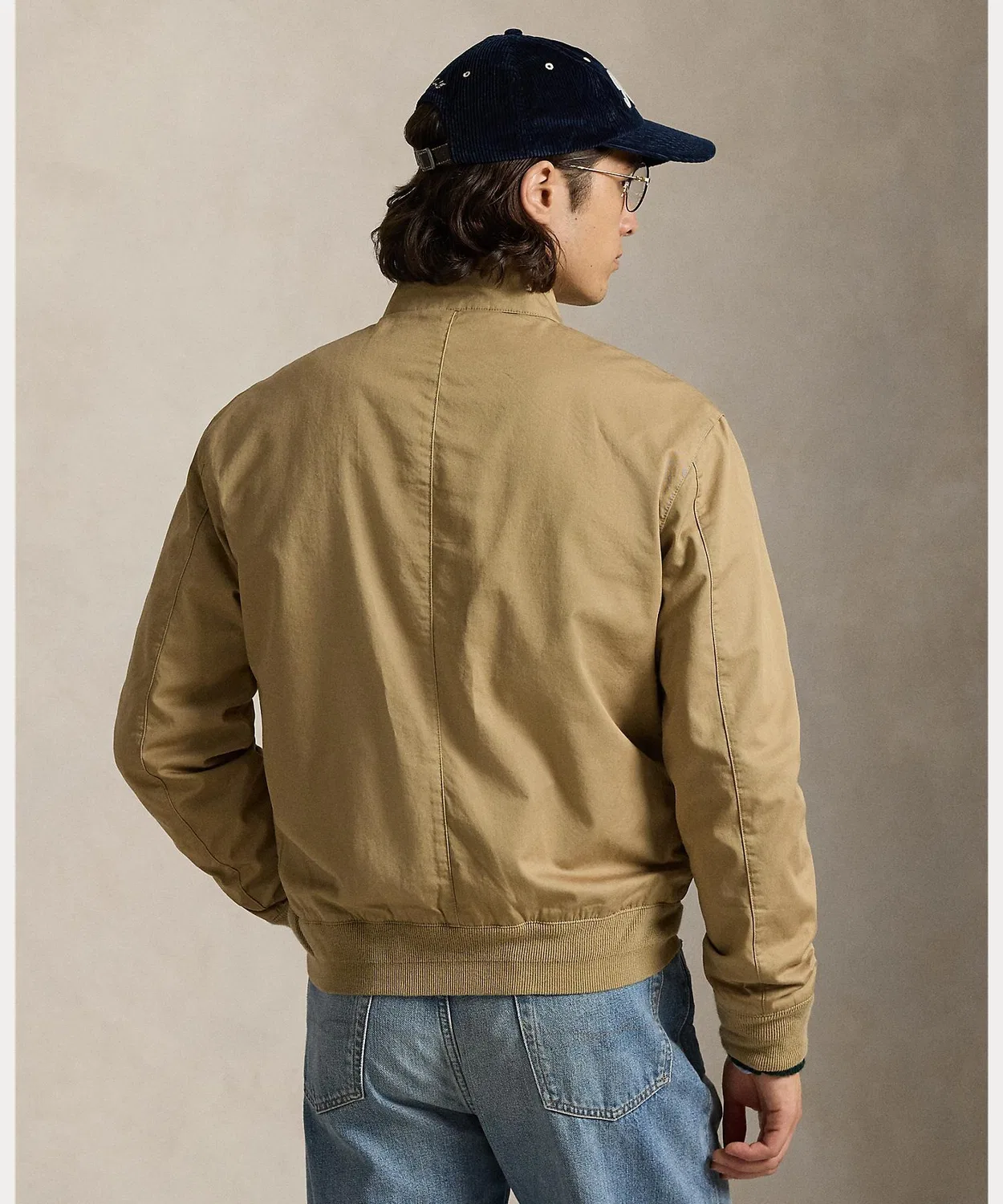 Куртка из твила с вышивкой пони, Polo Ralph Lauren, коричневая — фото 4