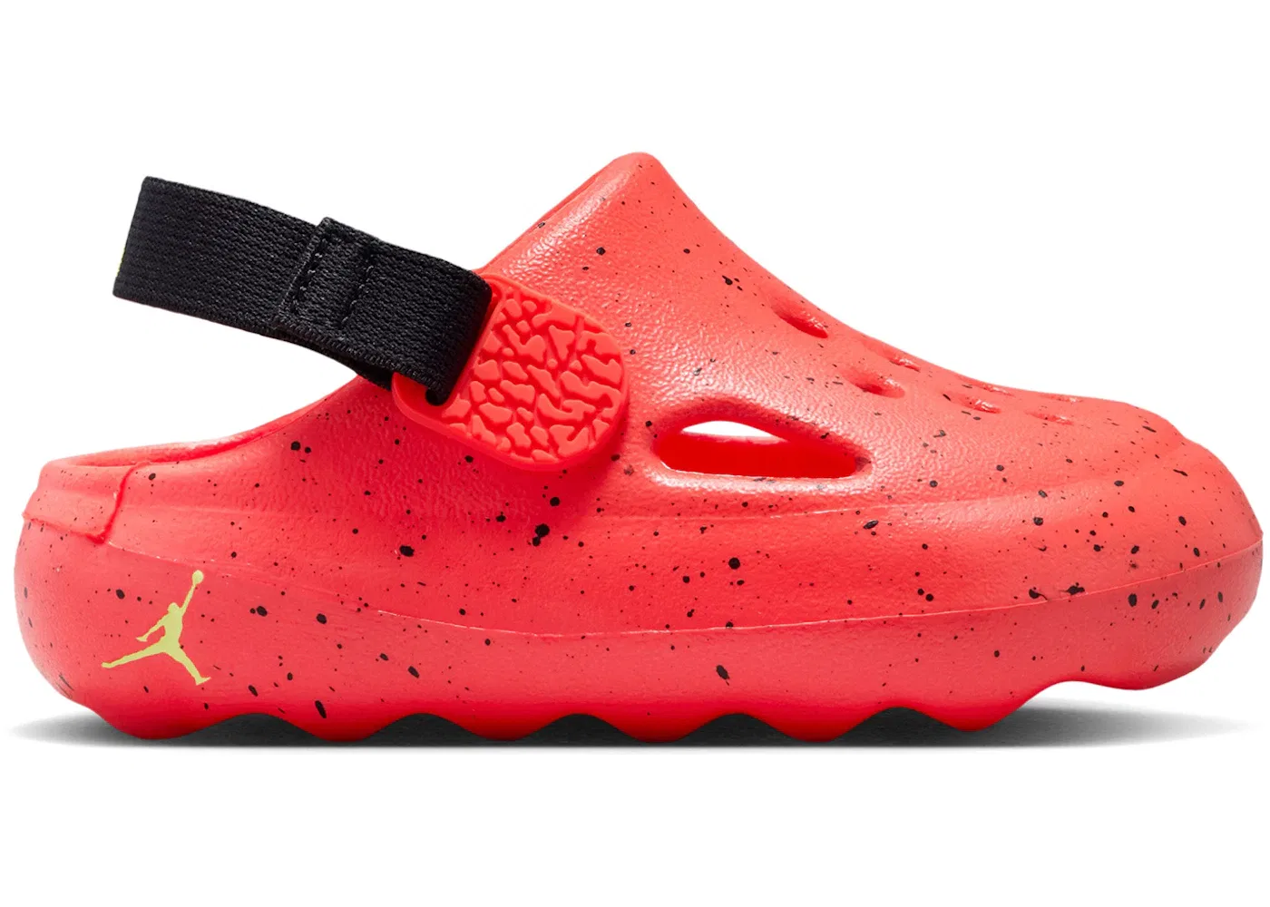 Детские сланцы Jordan Hydrip, Infrared 23/Barely Volt/Black