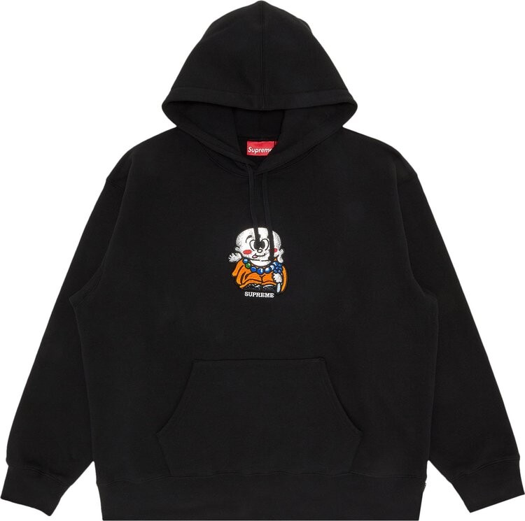 

Толстовка Supreme AOI Buddha Hooded Sweatshirt 'Black', черный