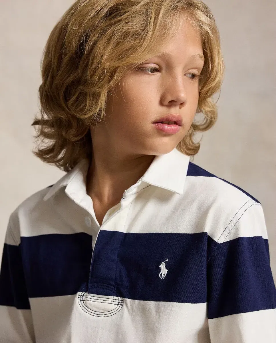Детское поло для мальчиков хлопковое Polo Ralph Lauren, Multicolor — фото 3