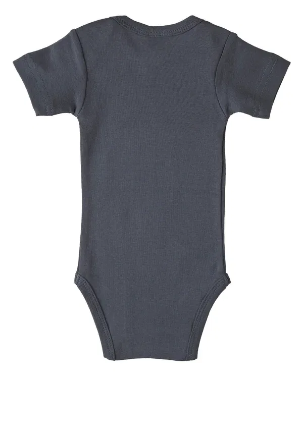 Боди с принтом Superman Logoshirt blau-grau, серый — фото 2
