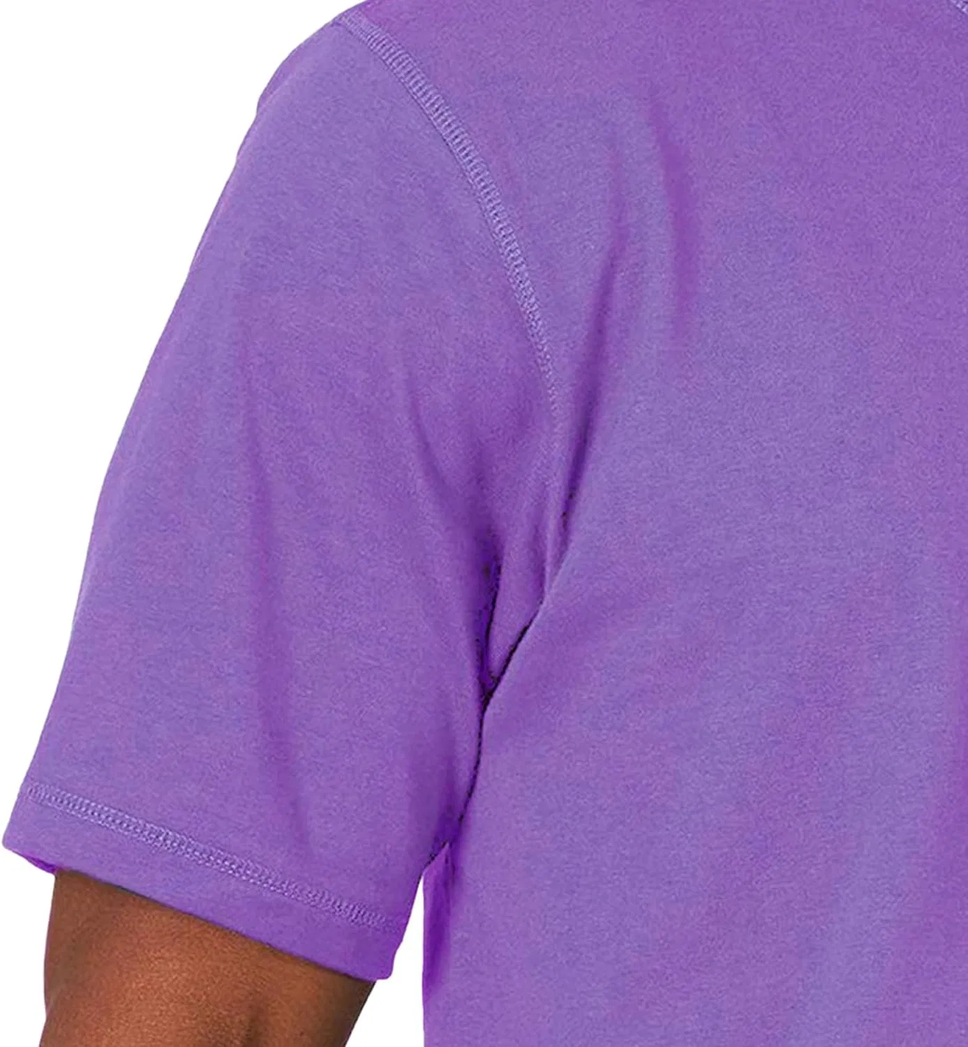 Мужская футболка с круглым вырезом Heavy Weight, Purple — фото 3