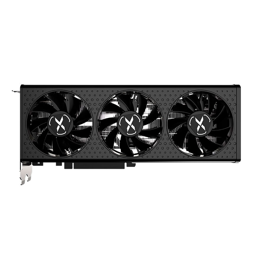 

Видеокарта XFX Radeon RX 7600 Black Wolf Edition, 8Гб, черный