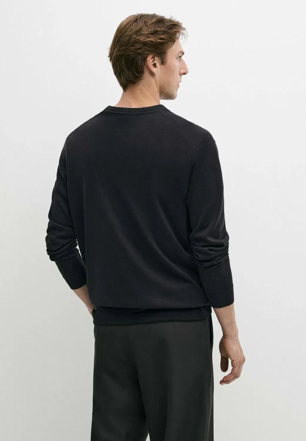 Прыгун Massimo Dutti, Mottled Dark Brown — фото 3