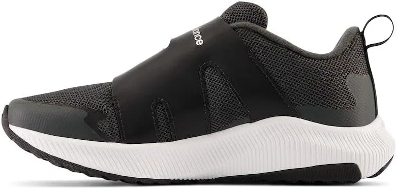 Детские кроссовки для девочек с технологией DynaSoft Reveal V4 Boa New Balance, Blacktop/Black/Silver Metallic — фото 2