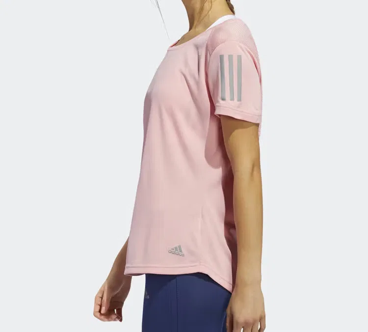 Футболка спортивная с коротким рукавом Own The Run Adidas, розовый — фото 3