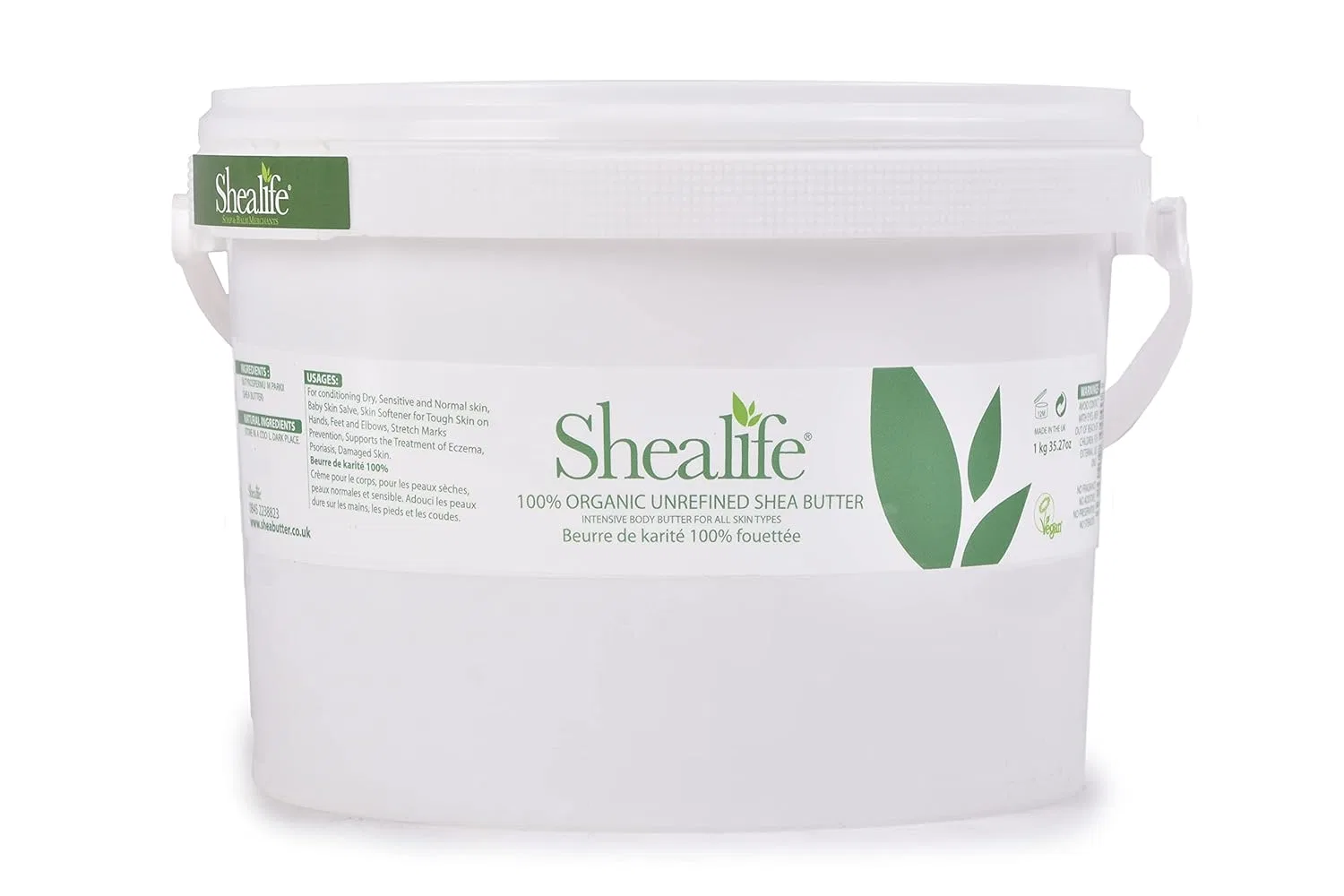 Масло ши Органическое Нерафинированное, Shealife, 1 кг