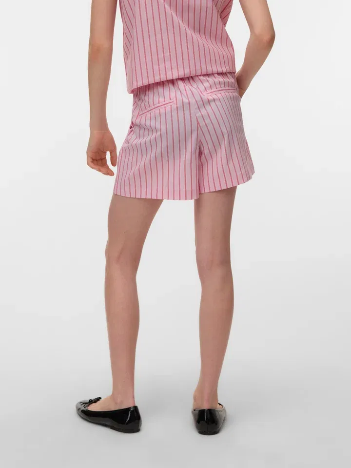 Шорты с принтом Friba Vero Moda Girl, розовый — фото 3