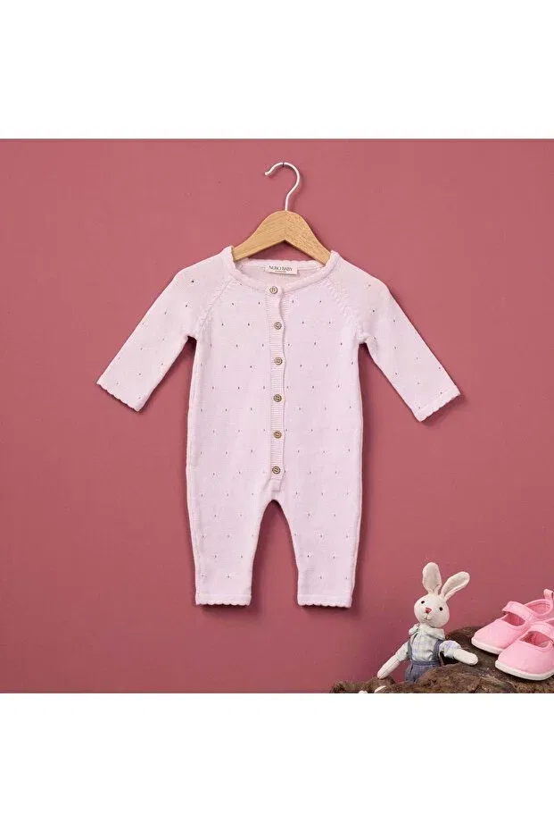 Детский комбинезон хлопковый Nubo Baby, Pink — фото 4