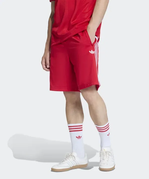 Шорты беговые Sprinters, Adidas, красный/белый