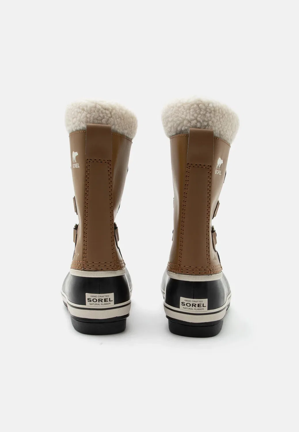 Детские унисекс ботинки Big Kids Yoot Pac WP - зимние ботинки Sorel, Mesquite/Black — фото 3