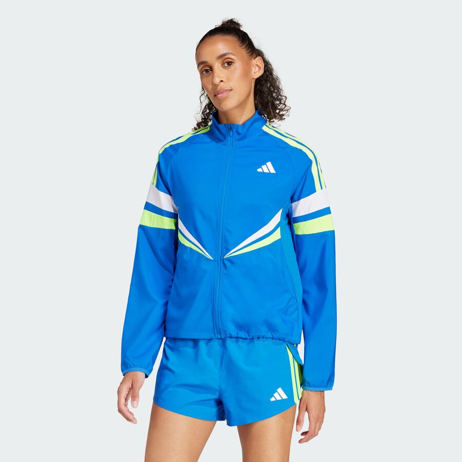 Спортивная куртка ADIDAS PERFORMANCE Adizero, цвет Azure — фото 2