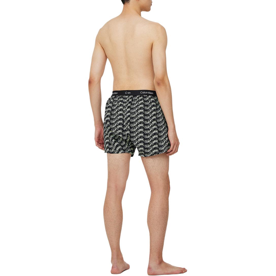 Мужские трусы Black Print Calvin Klein, 1 Pack (Print черный) — фото 4
