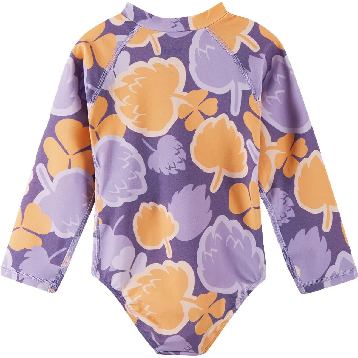Детский купальник-слитник с длинным рукавом Pihlis SunProof Reima, Blooming Lilac — фото 3