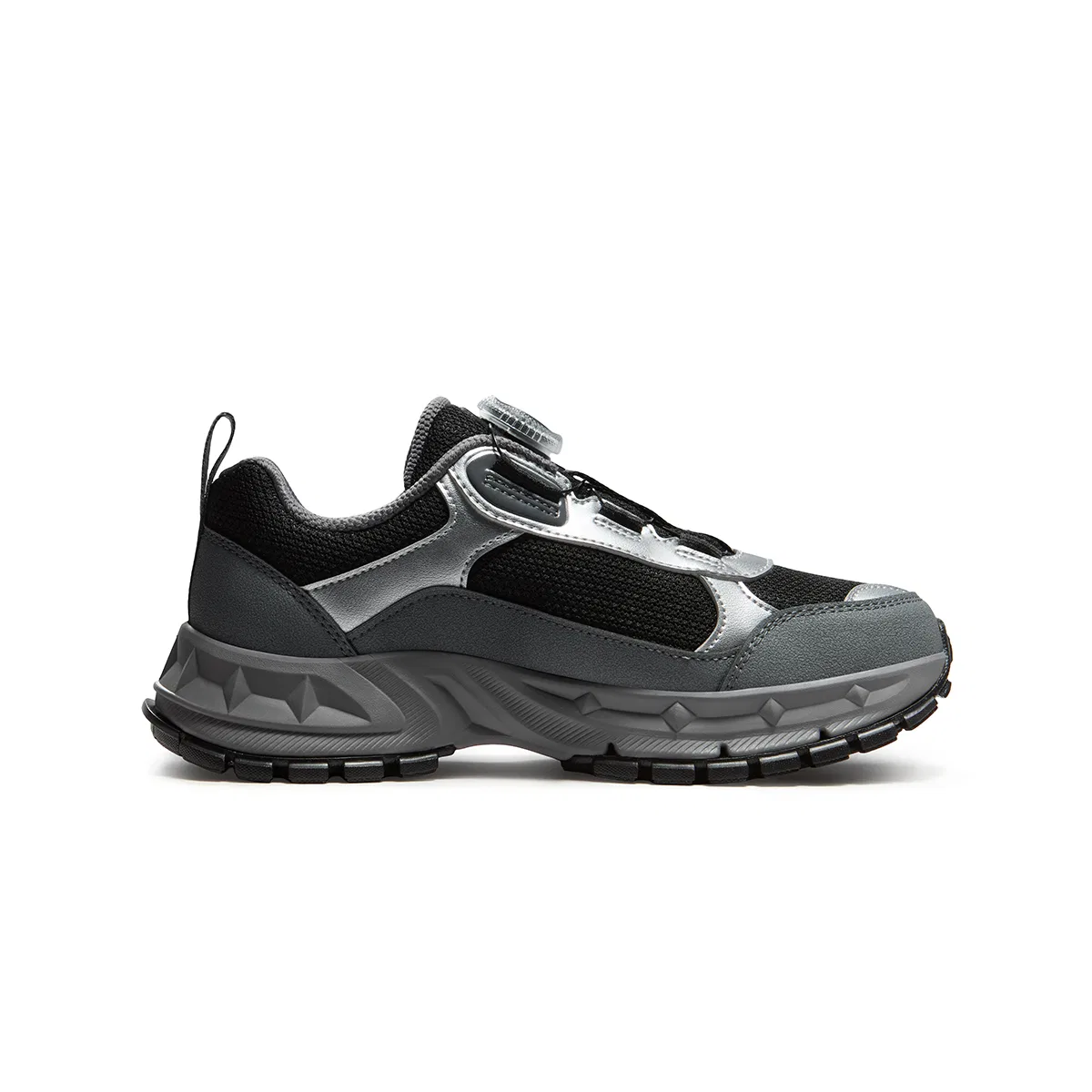 Детские кроссовки для активного отдыха FILA KIDS, Black/Space Silver — фото 3