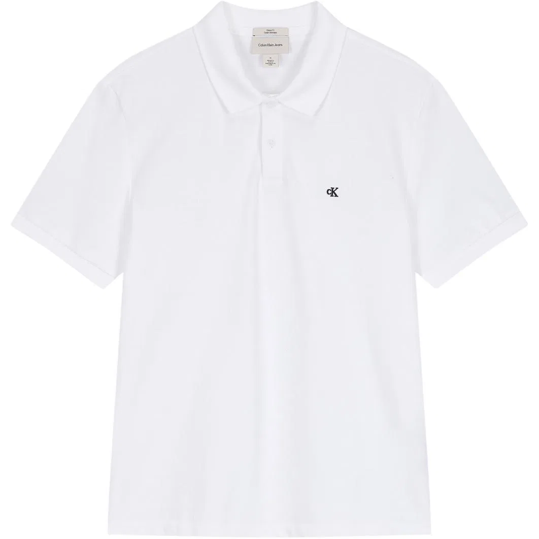 Мужское поло Calvin Klein, Bright White