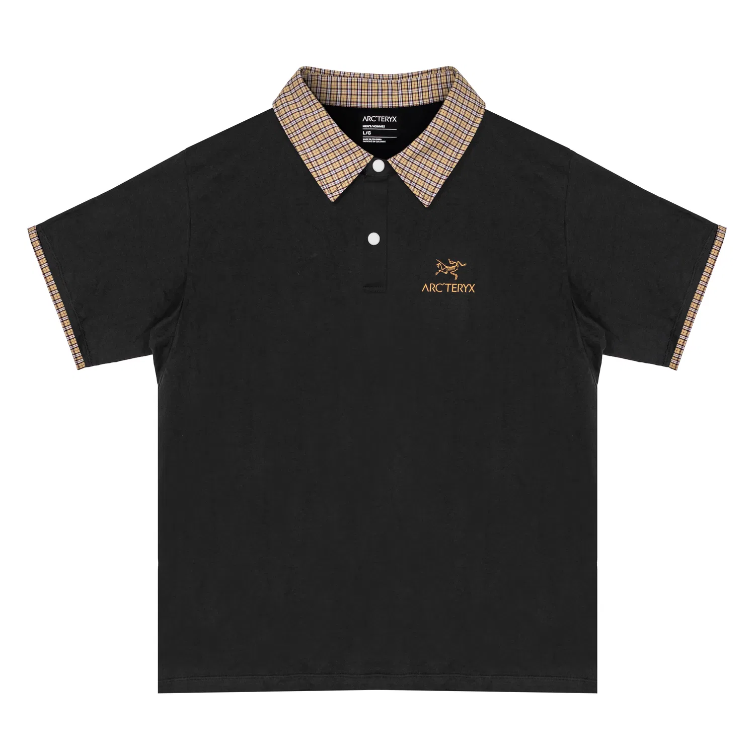 Футболка с круглым вырезом KRAGG Black/24K Black, Arcteryx
