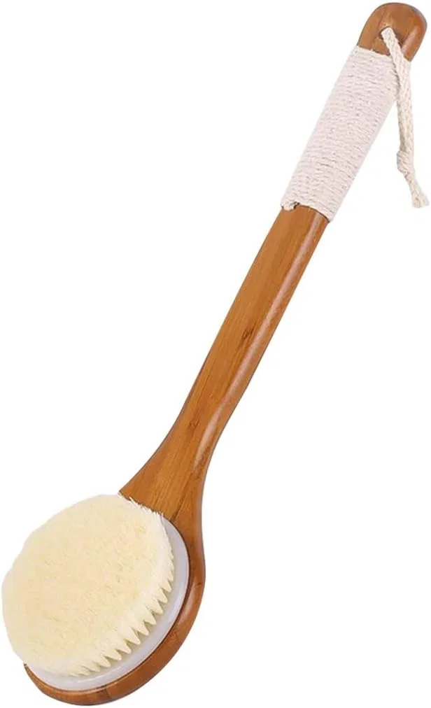 Щетка для душа с длинной ручкой, 40 см, Brown B Generic