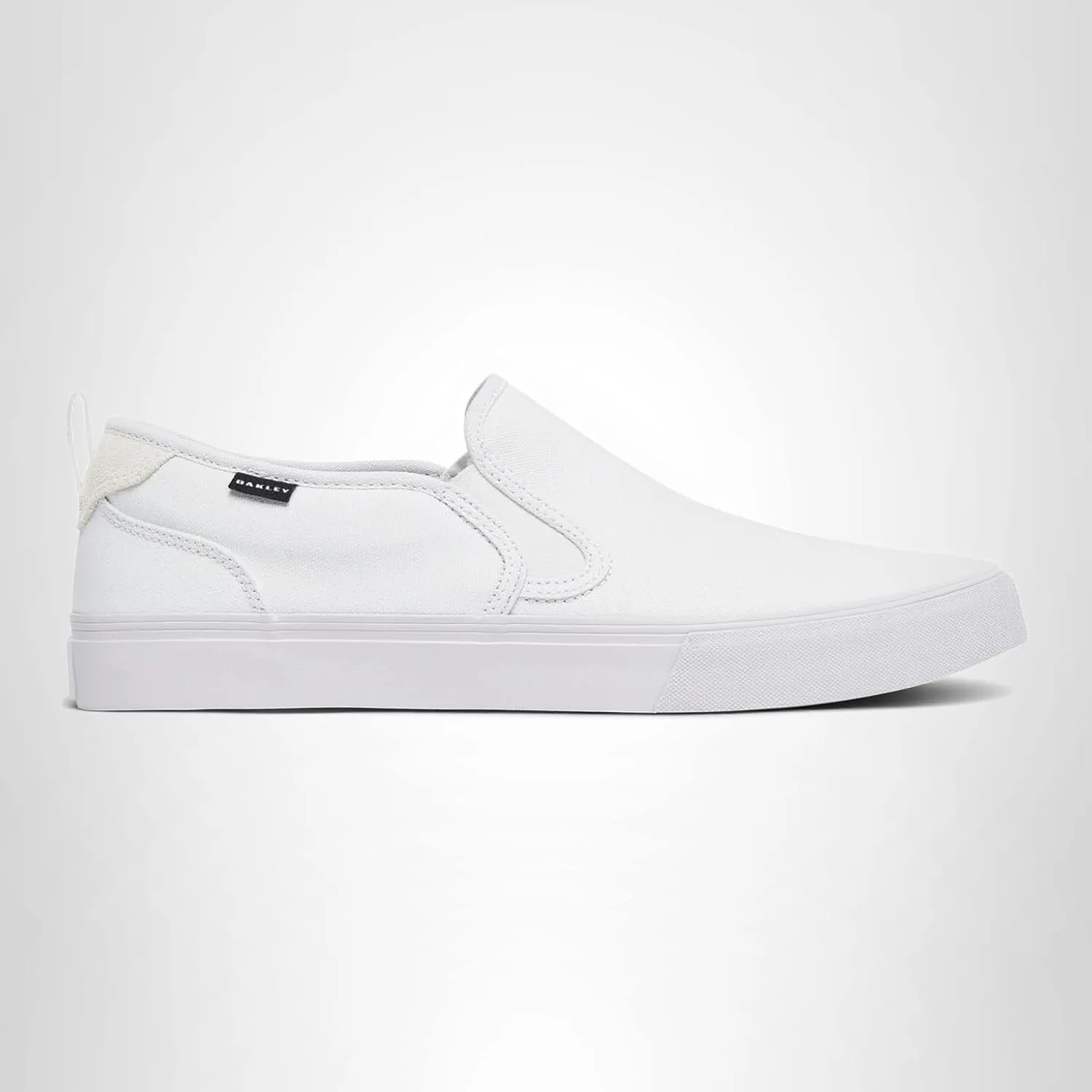 Мужские слипоны Oakley Banks из холщовой ткани, белый — фото 2