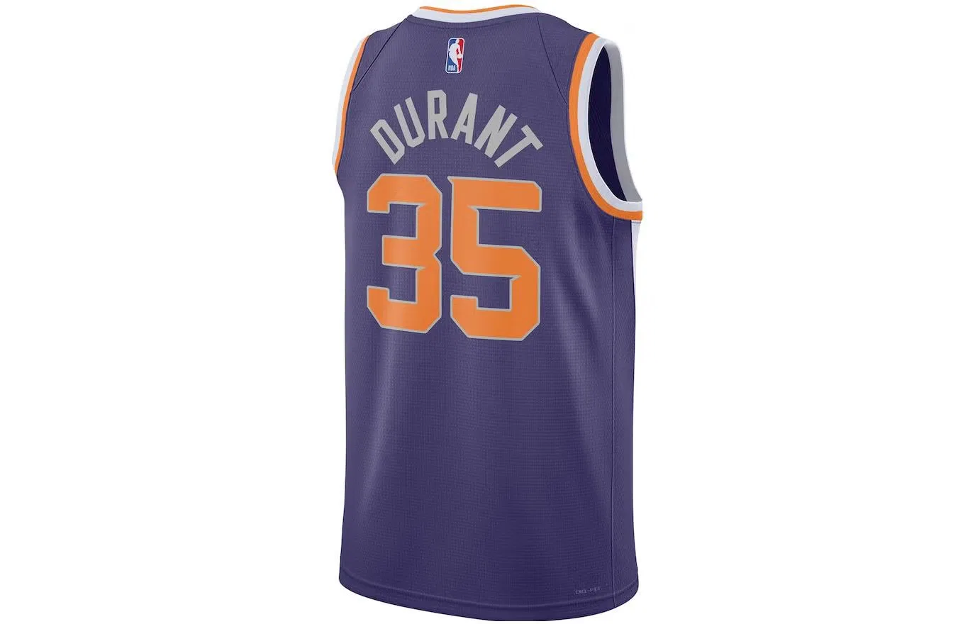 Джерси баскетбольное с принтом Phoenix Suns Kevin Durant Nike, фиолетовый — фото 2
