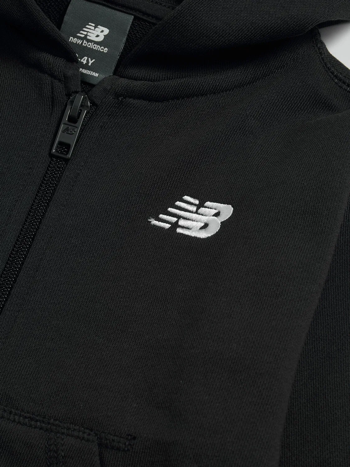 Худи на молнии New Balance Black — фото 3