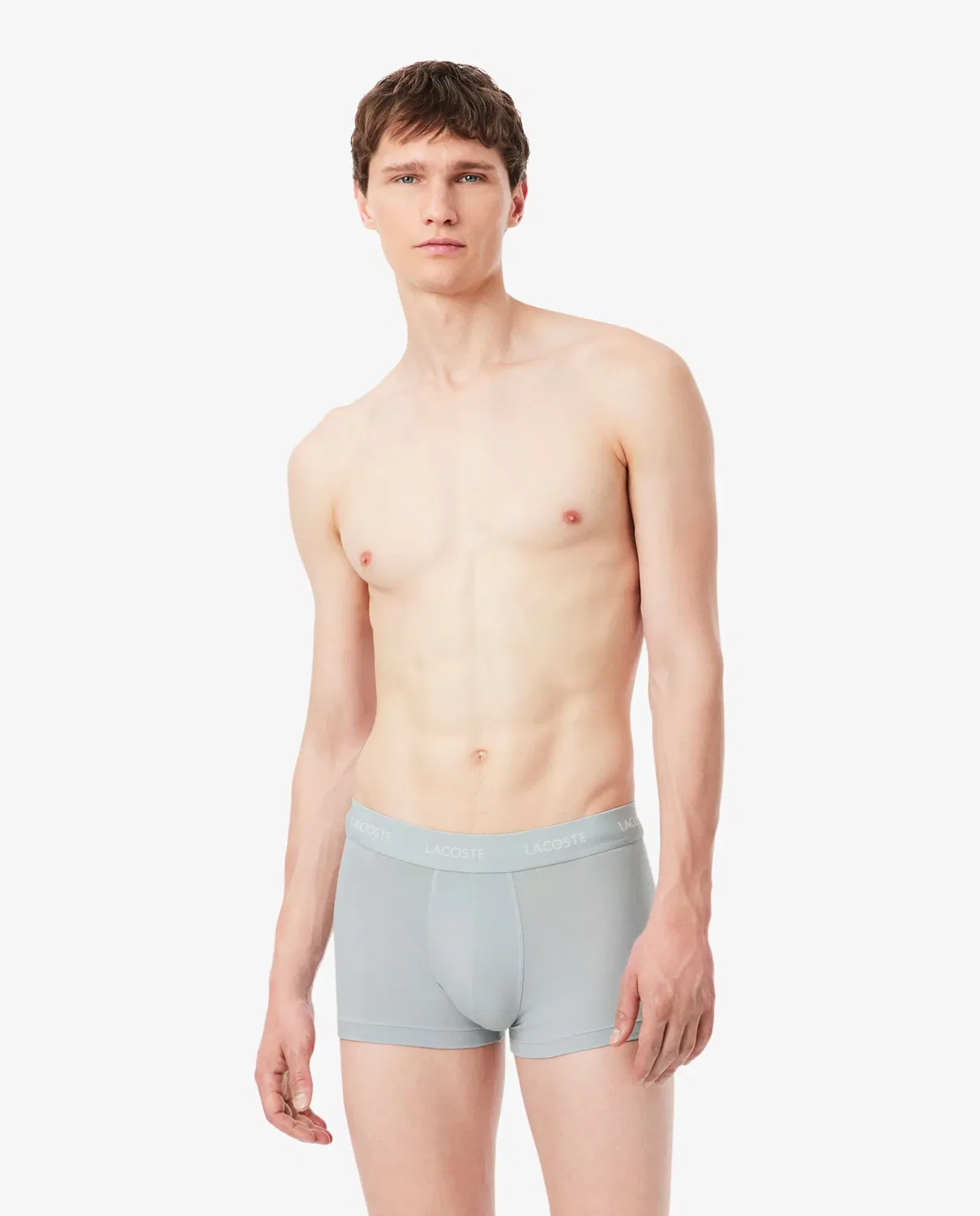 Мужские боксеры Lacoste, комплект из 3 пар, эластичные, Azul