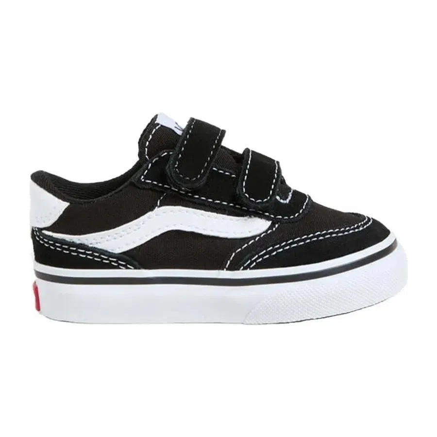 Кеды на липучках Brooklyn Ls V Vans, Черно-белый