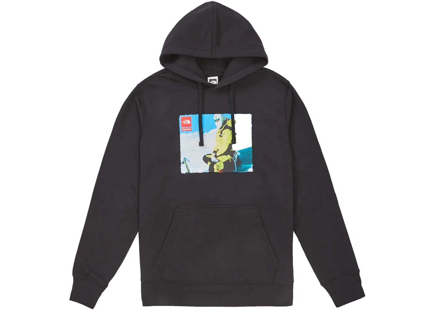 Мужская худи с принтом Photo Supreme, Black
