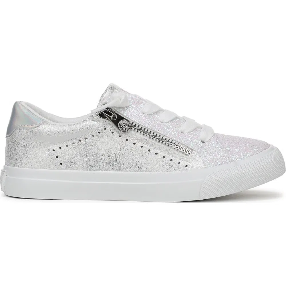 Детские кроссовки на молнии Perfect-K Blowfish Malibu, White Faux Leather — фото 2