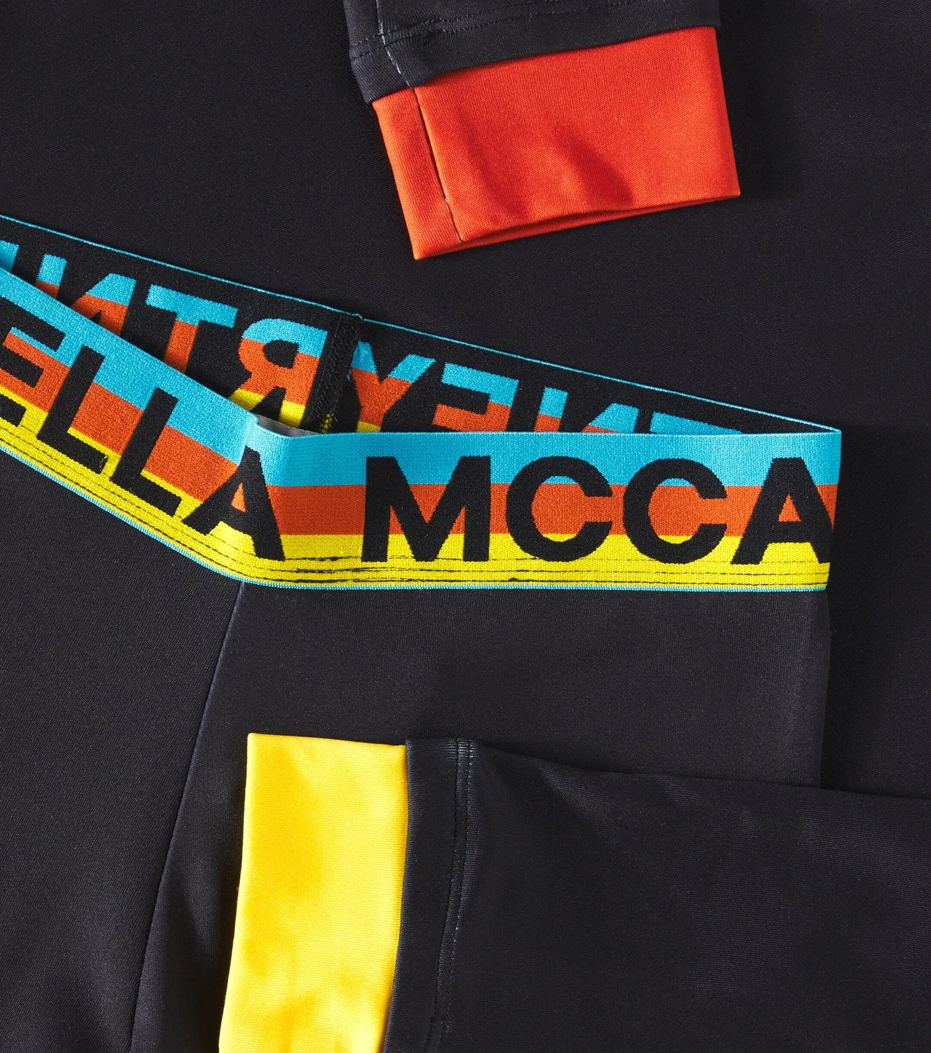 Комплект из джерси-свитшота и спортивных штанов Stella Mccartney Kids, черный — фото 3
