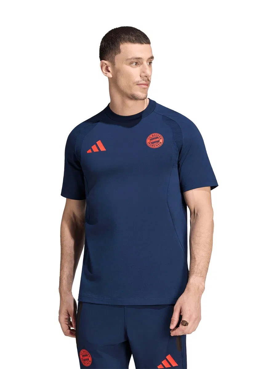 Футболка ADIDAS PERFORMANCE фиолетового цвета — фото 2