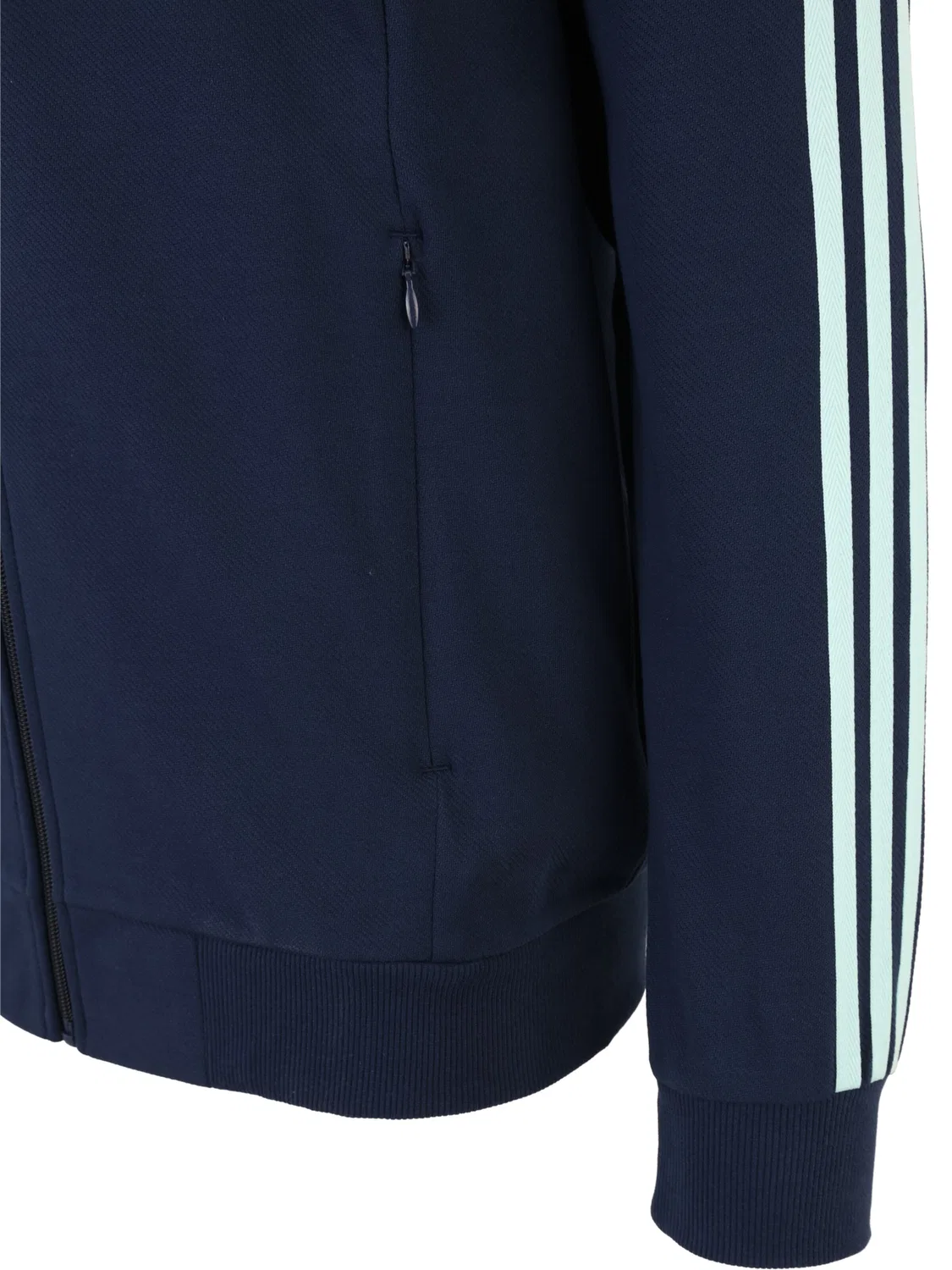 Спортивная толстовка на молнии Adidas Performance DFB темно-синего цвета — фото 3