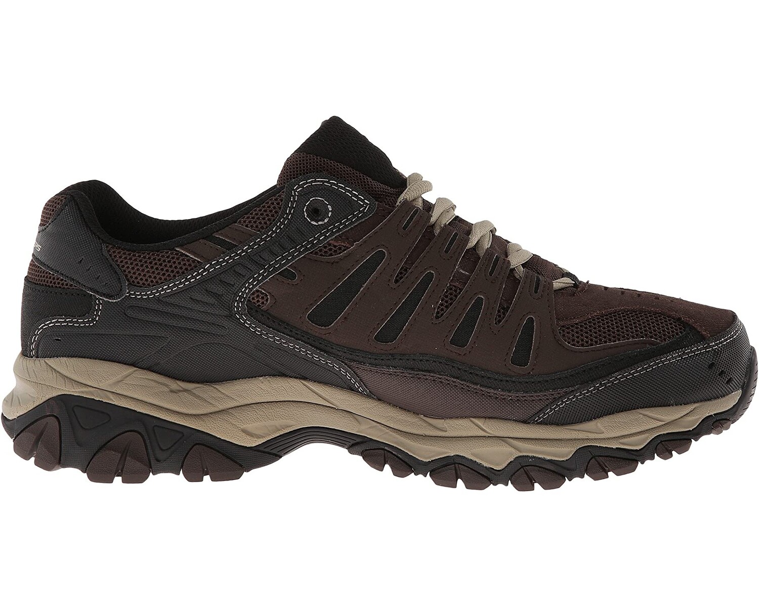 

Кроссовки Afterburn M. Fit SKECHERS, коричневый