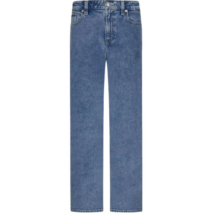 Женские джинсы прямого кроя Calvin Klein, Denim Gray Blue