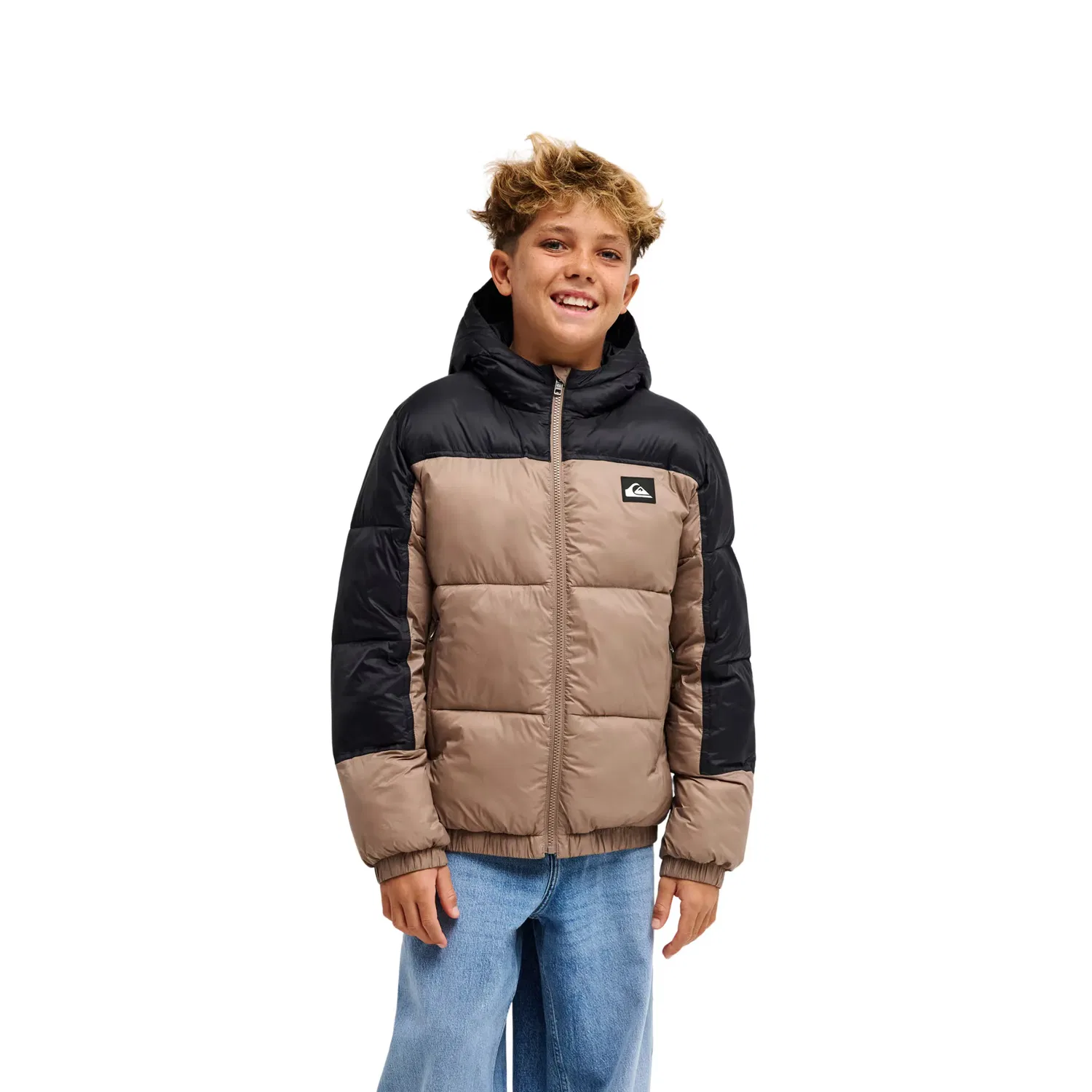 Детская куртка для мальчиков стеганая Quiksilver, Marrón