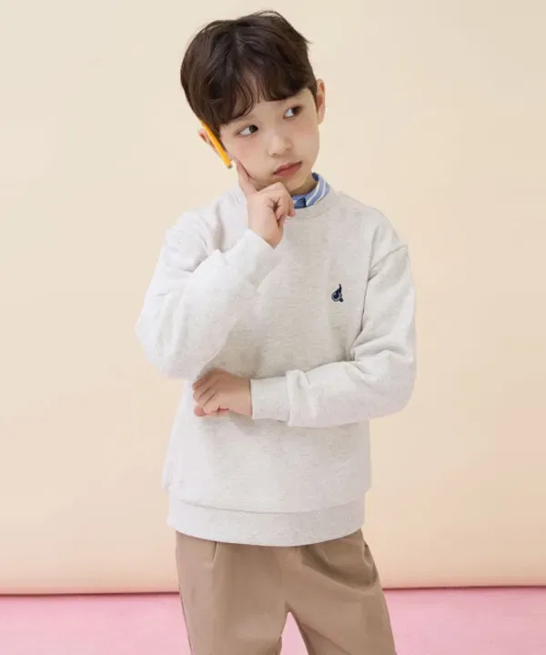 Свитшот, Essential, Beanpole Kids, бежевый