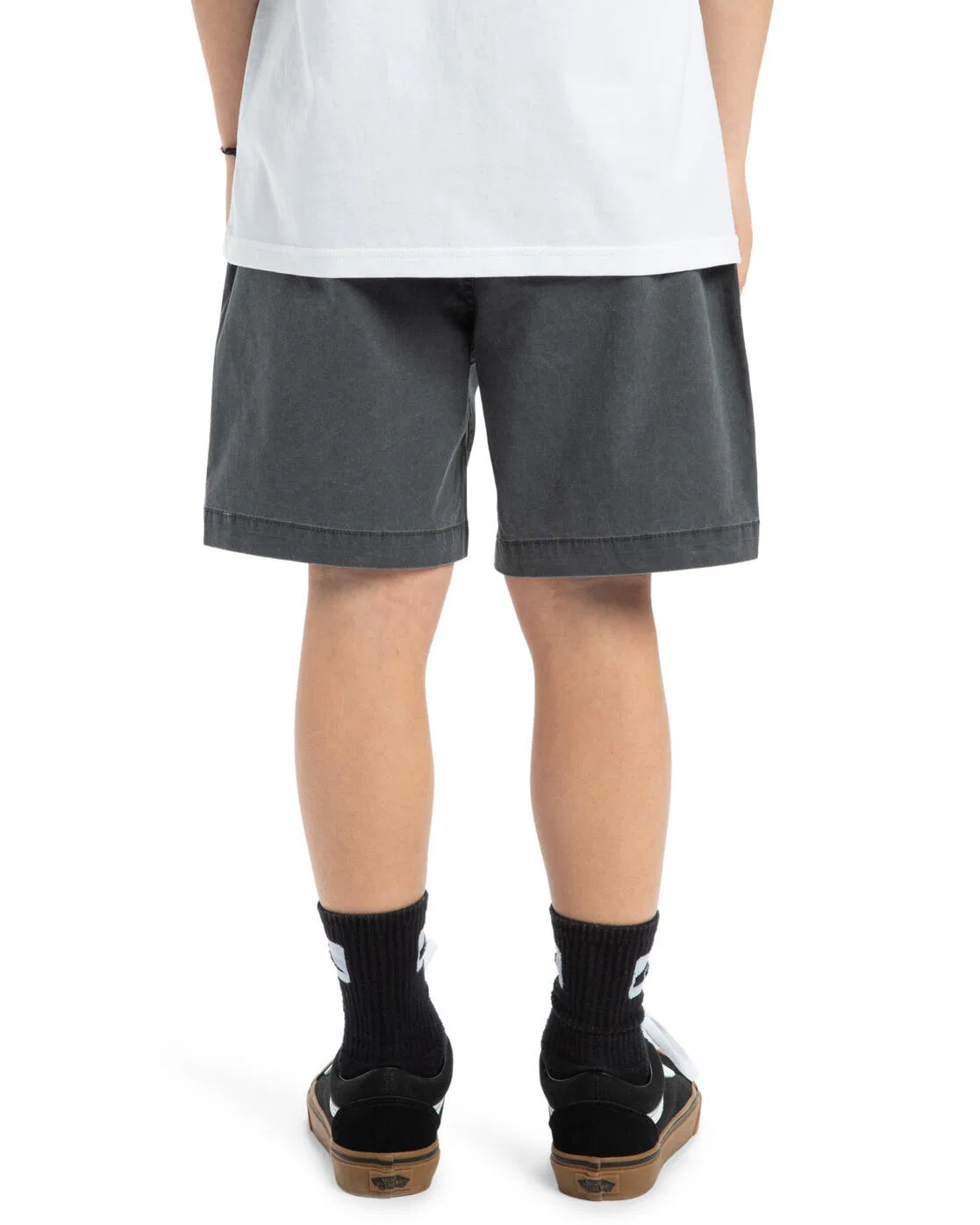 Детские шорты с эластичным поясом TAXER YOUTH 15" Quiksilver, Schwarz — фото 2