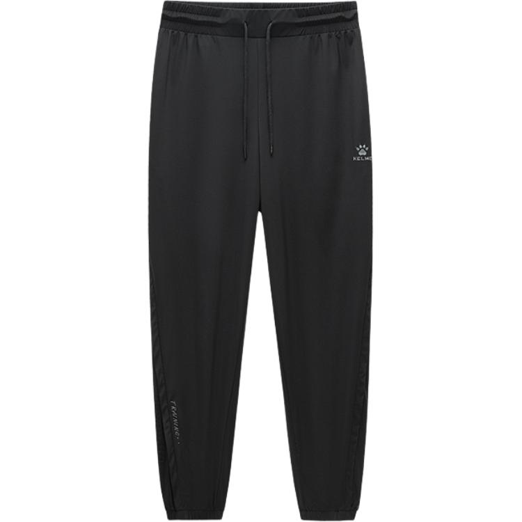 

Вязаные спортивные штаны женские тонкие с манжетами KELME, agate черный