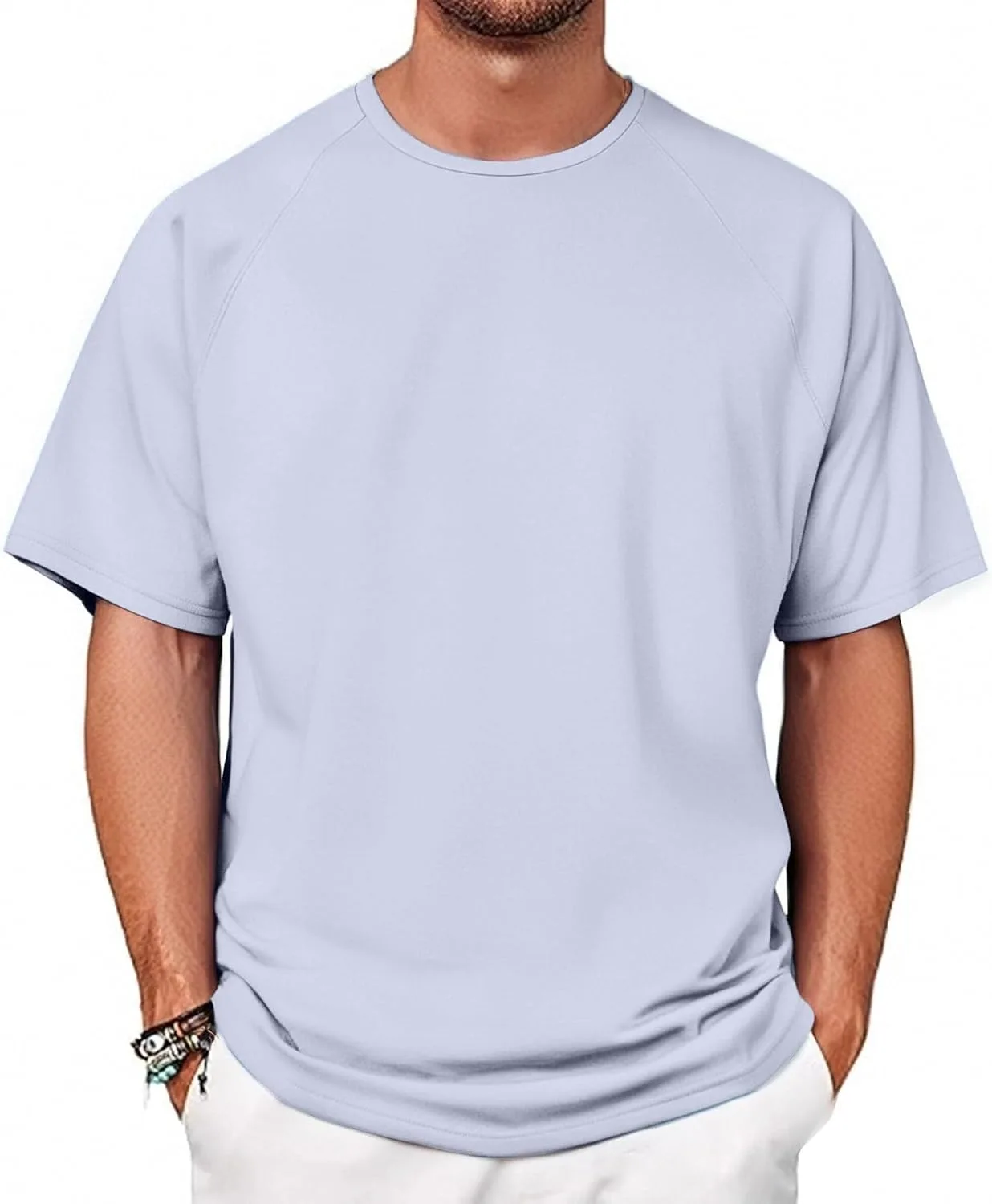 

Футболка для мужчин Quick Dry с коротким рукавом RODYETQQ