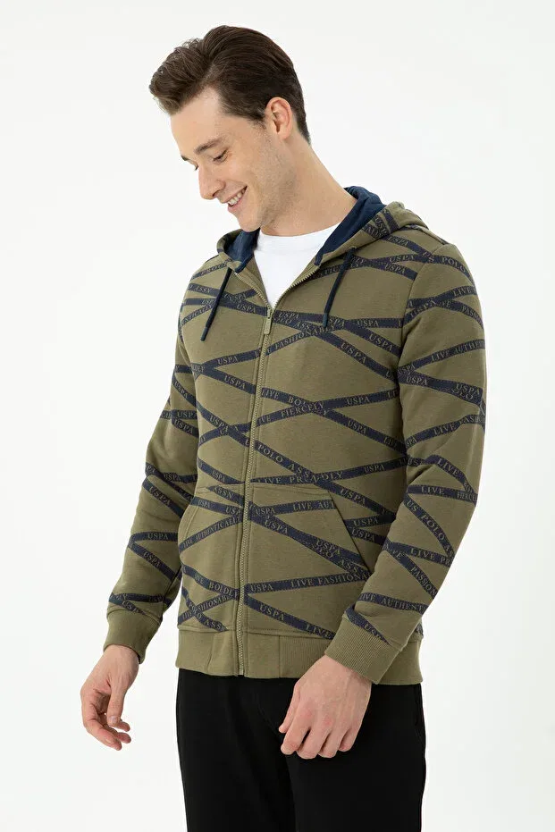 Мужской вязаный кардиган с длинным рукавом U.S. Polo Assn., 902547 — фото 3