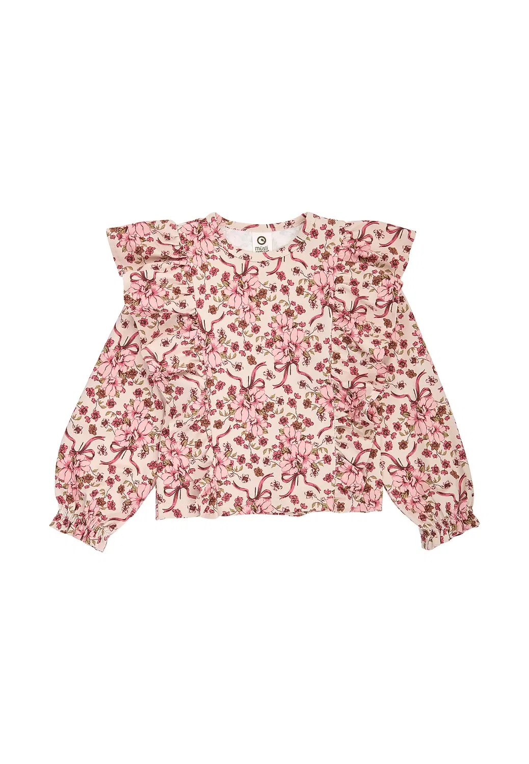 Bekleidung 1512118100 - топ с длинными рукавами Müsli, Oak-Blush-Baroque Rose