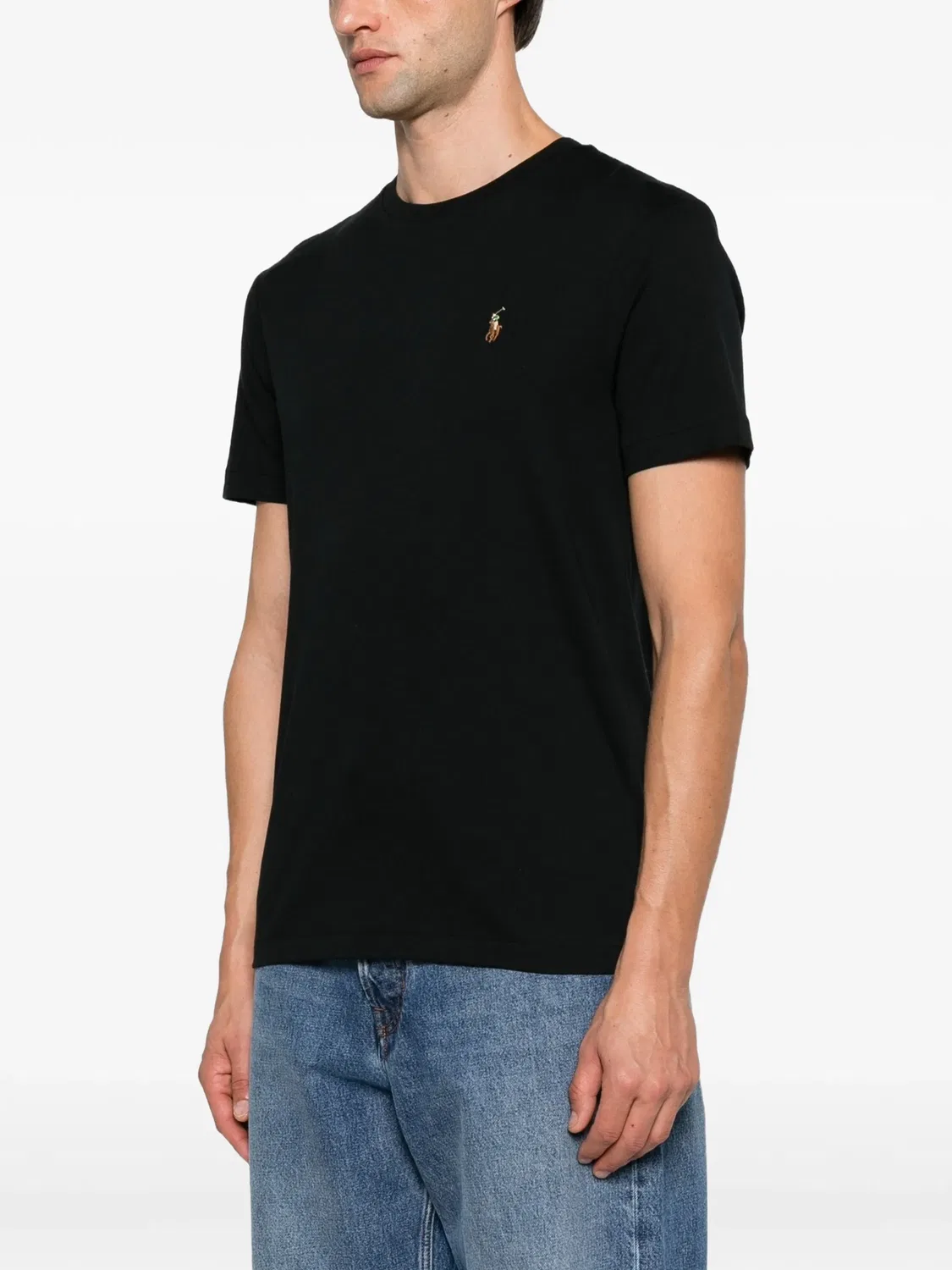 Футболка Pony из хлопка Polo Ralph Lauren, черный — фото 2