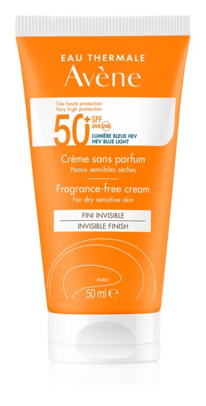 

Солнцезащитный крем SPF 50+ Avène Sun