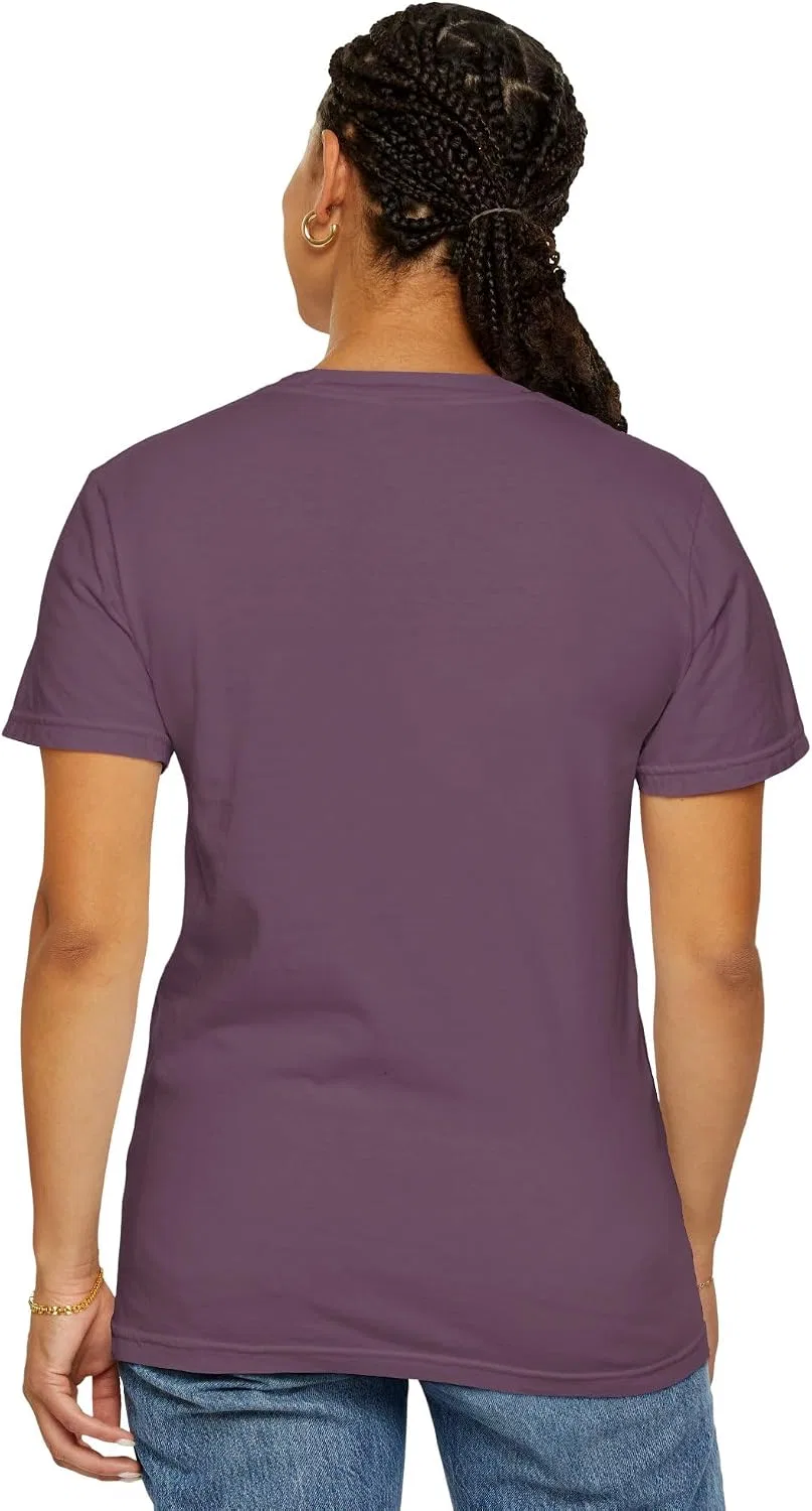 Женская футболка с круглым вырезом Comfort Colors 1717, Berry — фото 4