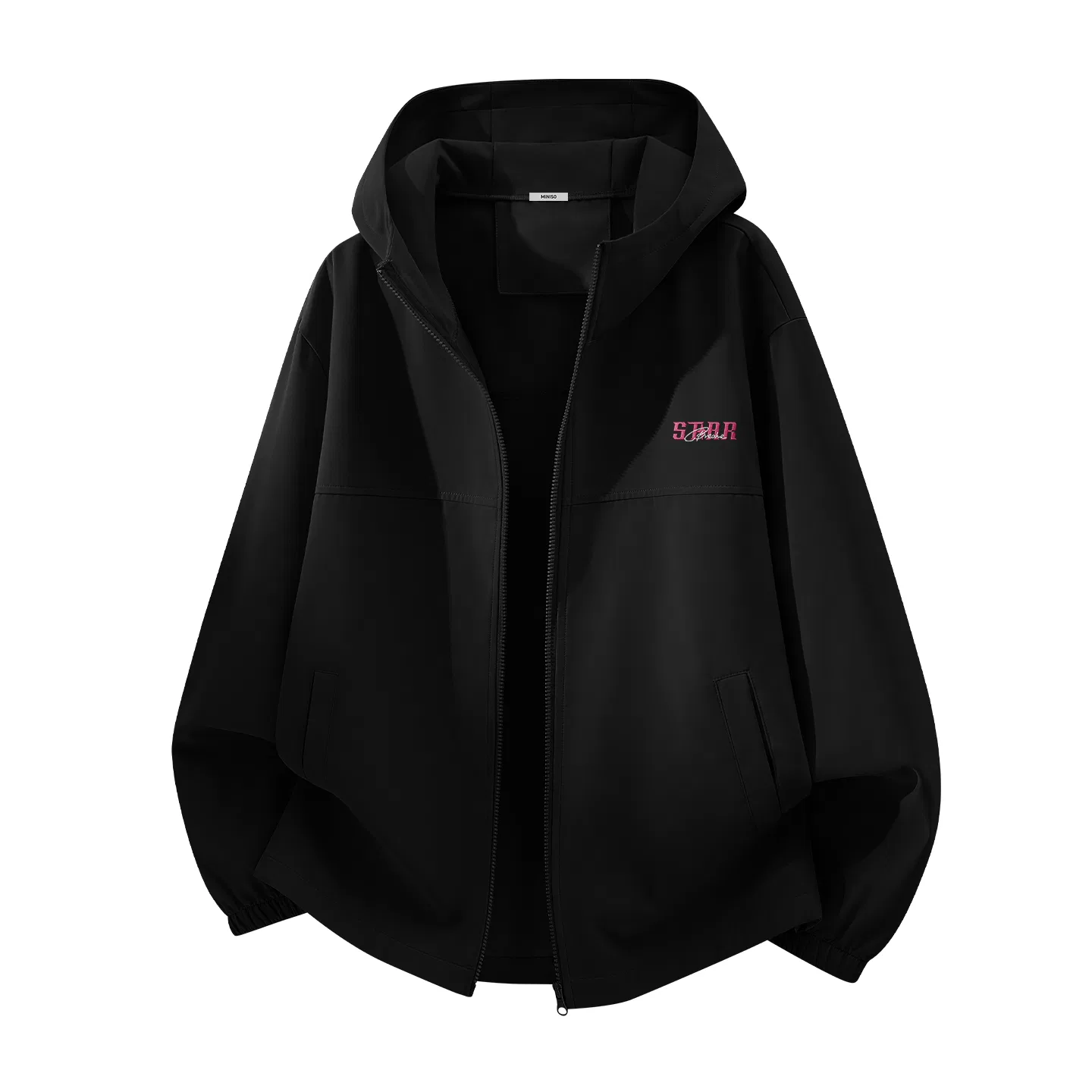 Детская куртка-пилот с капюшоном City Techwear MINISO, Black