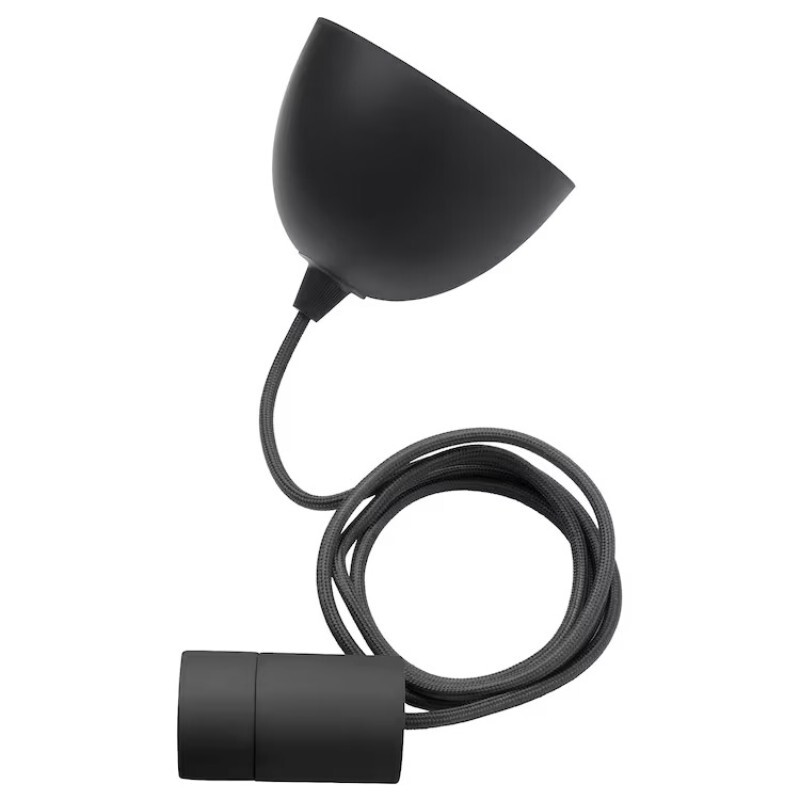 

Шнур-подвес Ikea Sunneby, 1,8 м, черный никелированный